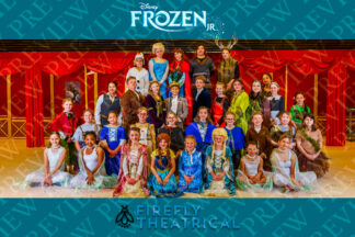 Frozen Jr at Firefly Theatrical Cast Photo (Physical Print)