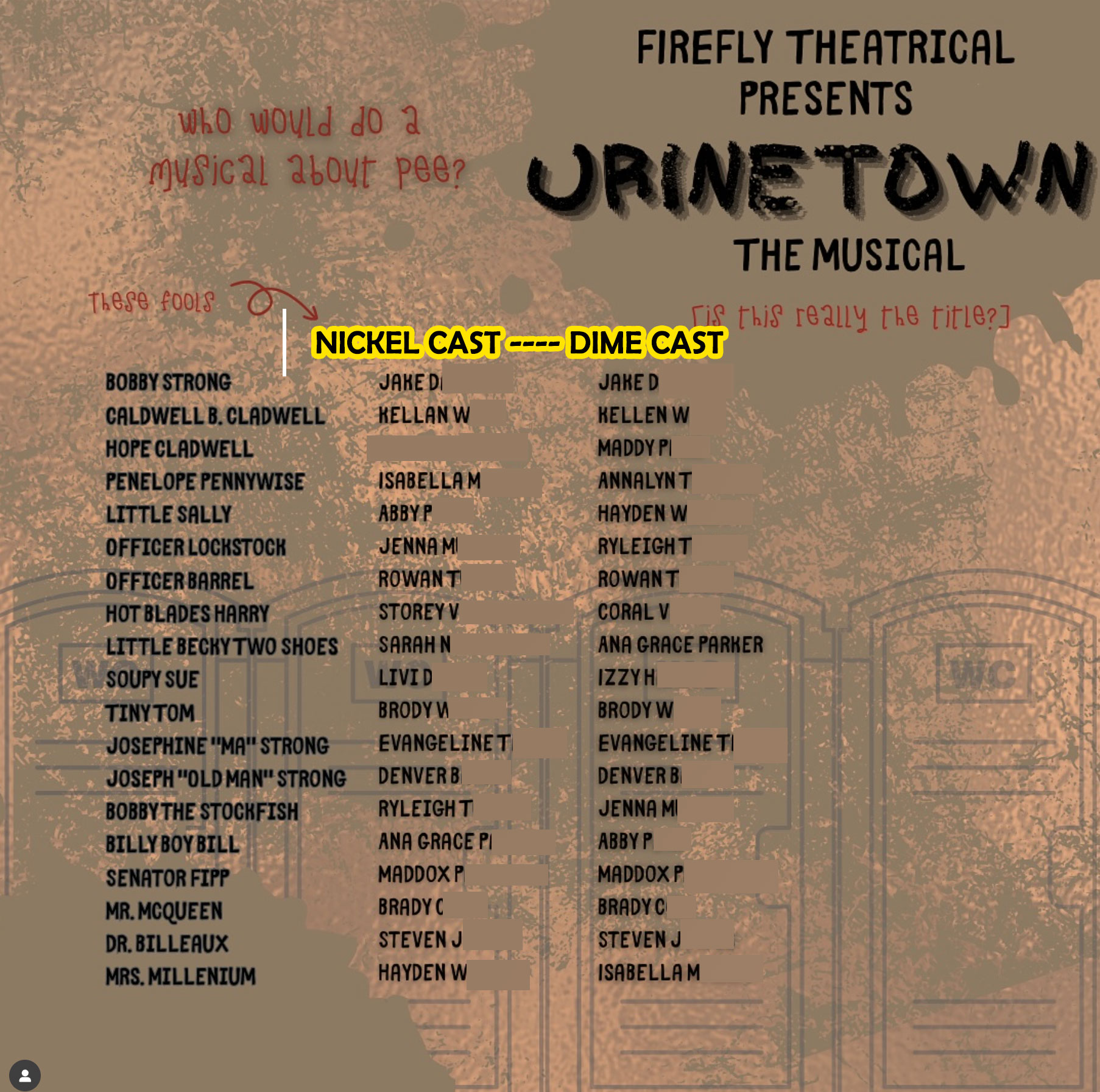 Urinetown Video & Cast Photo - Image 2